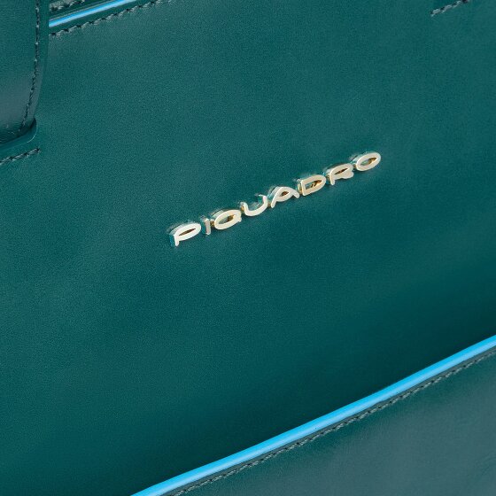 Piquadro Blue Square Bolsa de compras Piel natural 40 cm