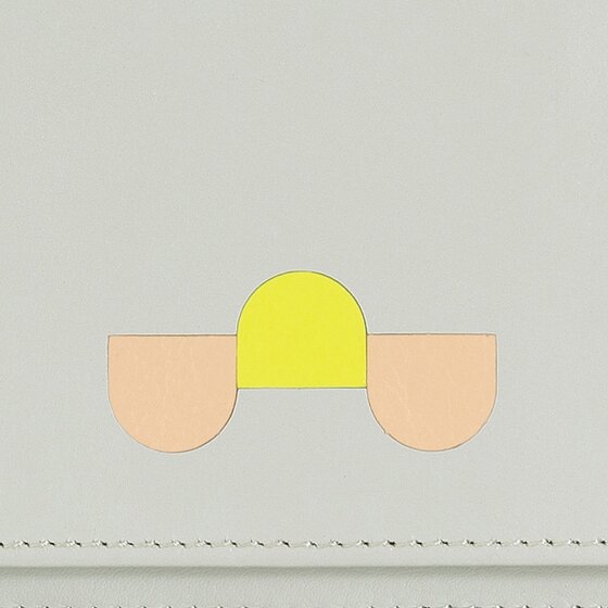 DuDu Cartera de cuero de 9,5 cm