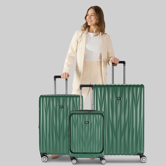 Bric's Cervia 2.0 4 ruedas Juego de maletas 3 piezas con pliegue de expansión