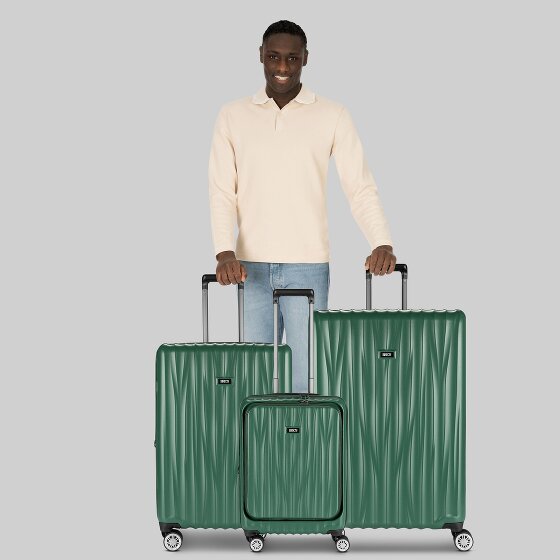 Bric's Cervia 2.0 4 ruedas Juego de maletas 3 piezas con pliegue de expansión