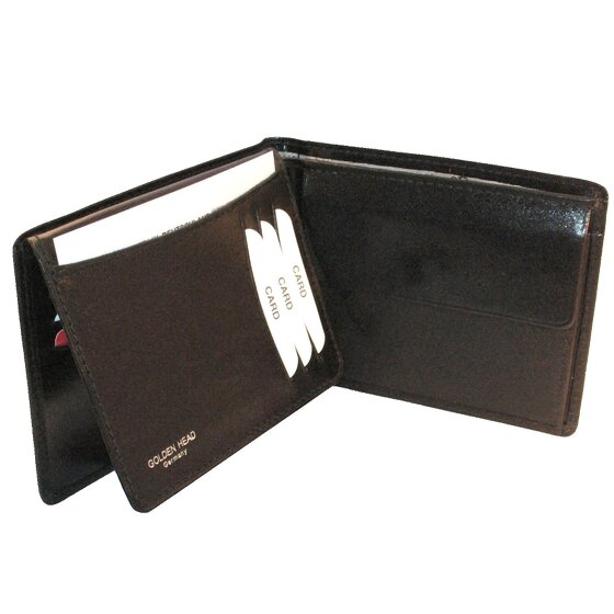 Golden Head Cartera Colorado de cuero RFID 12 cm