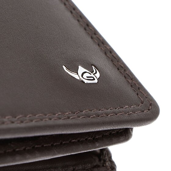 Golden Head Polo Cartera Bloqueo RFID Piel natural 10 cm