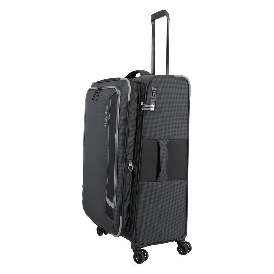 Travelite Corsiica 4 ruedas Carrito L 77 cm con pliegue de expansión