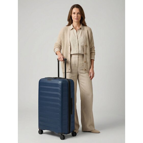 d&n Toronto 4 ruedas Carrito L 75 cm con pliegue de expansión