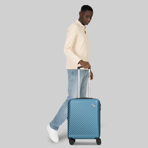 Check.In Paradise 2.0 4 ruedas Carro de la cabina S 55 cm con pliegue de expansión