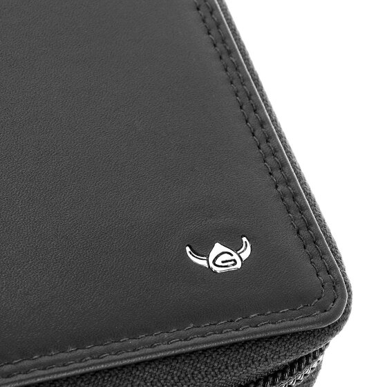 Golden Head Polo Cartera Bloqueo RFID Piel natural 12.5 cm