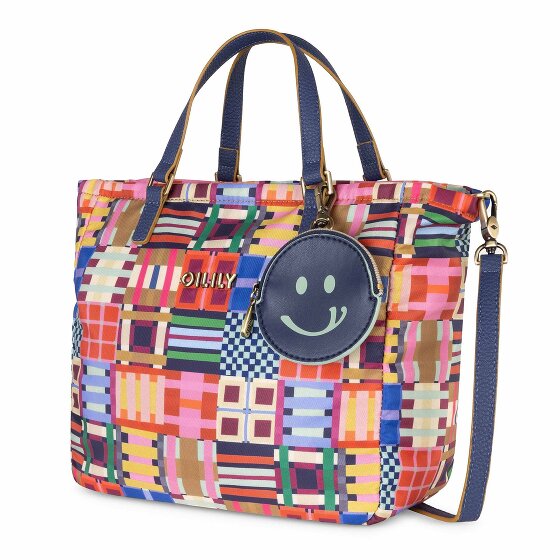 Oilily Tartan Tape Haidy Bolsa de compras 26 cm