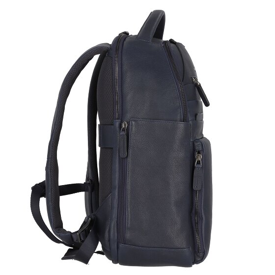 Piquadro Paavo Mochila de negocios Piel 42 cm Compartimento para el portátil