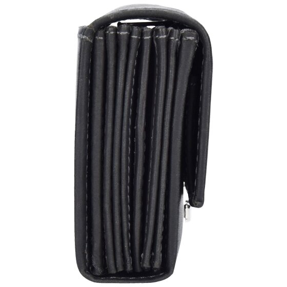 Greenburry Cartera de camarero vintage de cuero 18 cm