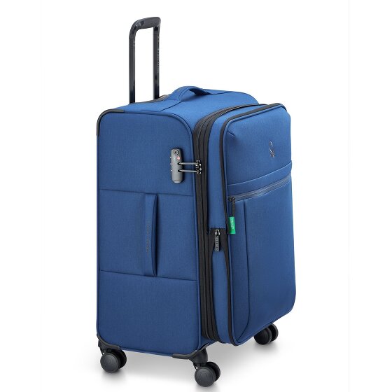 Delsey Paris x United Colors of Benetton BE Trolley de 4 ruedas 65 cm con pliegue de expansión