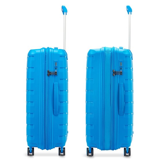 Roncato Skyline 2.0 4 ruedas Juego de maletas 3 piezas con pliegue de expansión