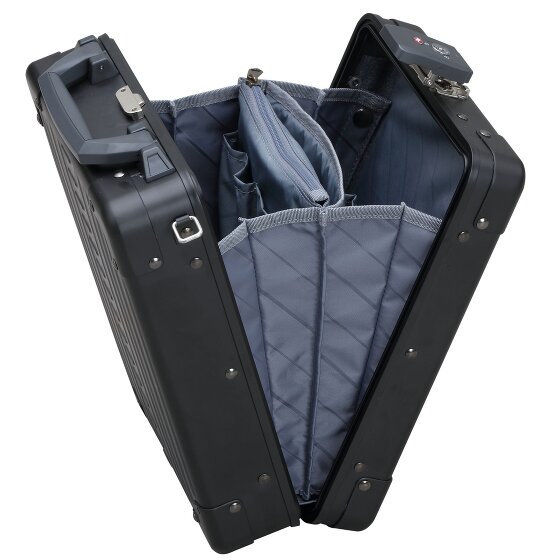 Aleon Maletín vertical de aluminio Compartimento para portátil de 24 cm