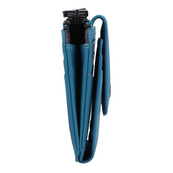 Braun Büffel Capri Estuche para tarjetas de crédito Protección RFID Piel 11 cm