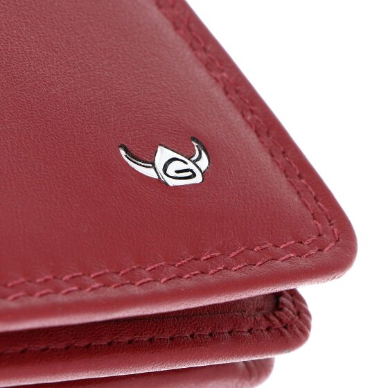 Golden Head Polo Cartera Bloqueo RFID Piel natural 12.5 cm