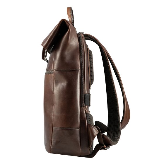 Jost Lund Mochila de negocios Piel 44 cm Compartimento para el portátil