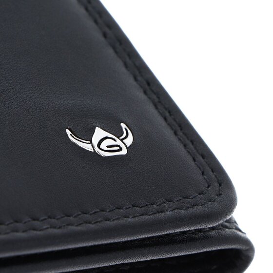 Golden Head Polo Cartera Bloqueo RFID Piel natural 10 cm