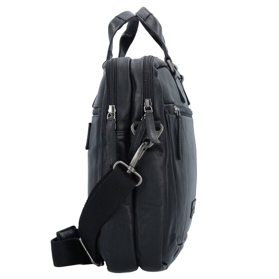 The Chesterfield Brand Wax Pull Up Maletín Piel 40 cm Compartimento para el portátil