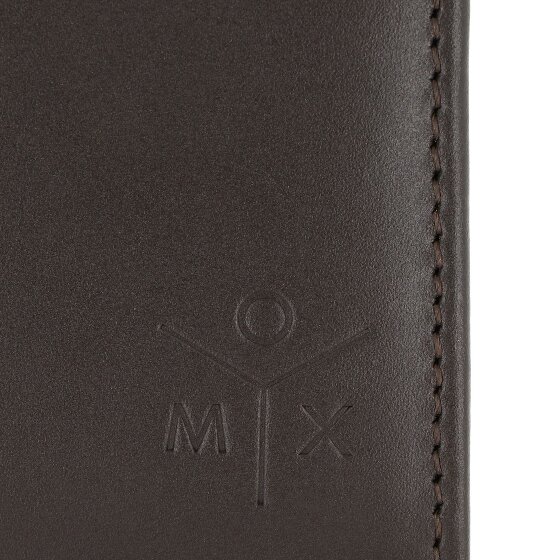 oxmox Leather Cartera Bloqueo RFID Piel natural 11 cm
