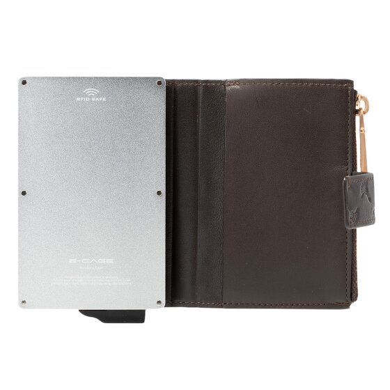 Joop! Leggero Stampa leggero stampa Estuche para tarjetas de crédito Protección RFID Piel 7 cm