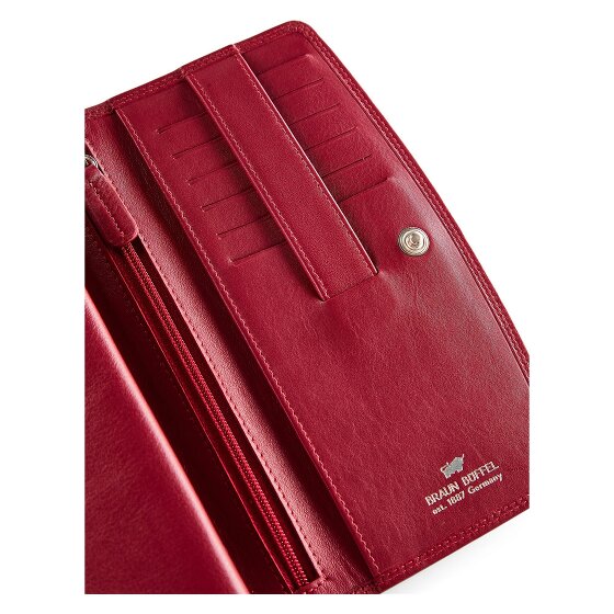 Braun Büffel Golf 3.0 Cartera Protección RFID Piel 18 cm