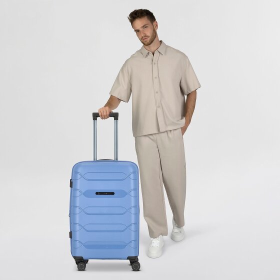 Polestream Strz by Asteroid 4 ruedas Carrito M 64 cm con pliegue de expansión