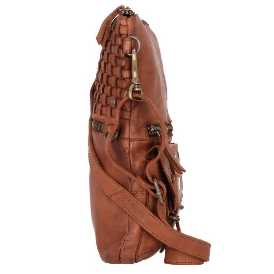 Harbour 2nd Bolso de hombro de cuero filipino tejido suave 30 cm