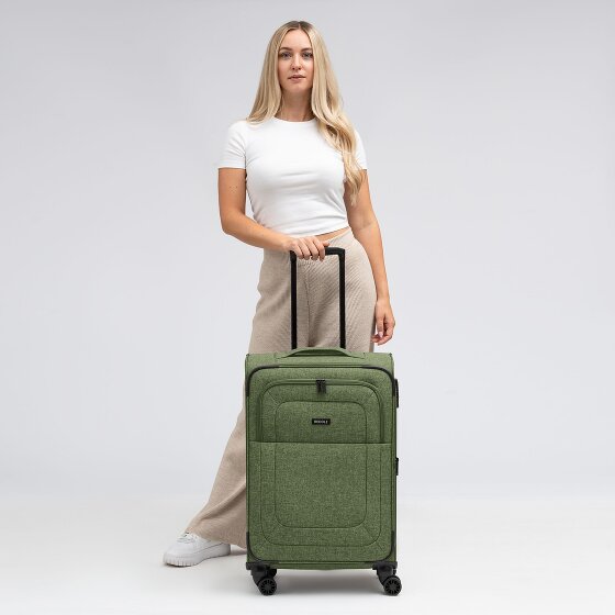 Redolz Essentials 12 MEDIUM Trolley de 4 ruedas 67 cm con pliegue de expansión