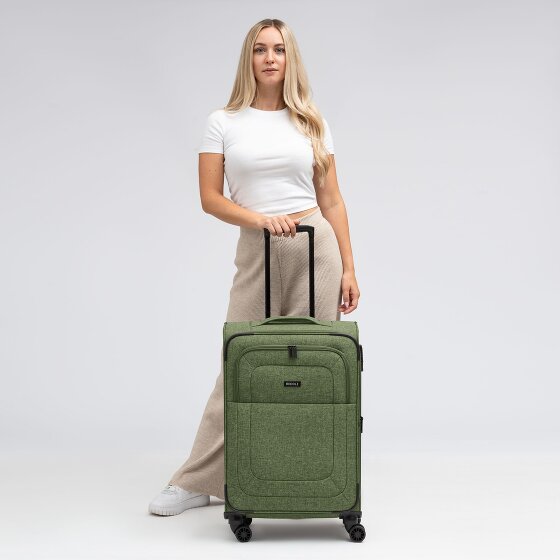 Redolz Essentials 12 MEDIUM Trolley de 4 ruedas 67 cm con pliegue de expansión