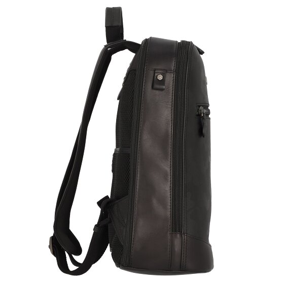 Jekyll & Hide Mochila Havana de cuero RFID con compartimento para el portátil de 41 cm