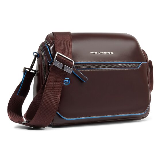 Piquadro Blue Square Bolsa de hombro Piel 27 cm