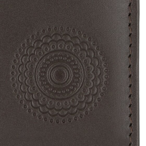 oxmox Leather Cartera Bloqueo RFID Piel natural 11 cm