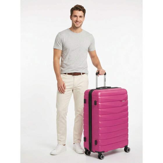 Bench Paris 4 ruedas Trolley L 76 cm Con fuelle expandible