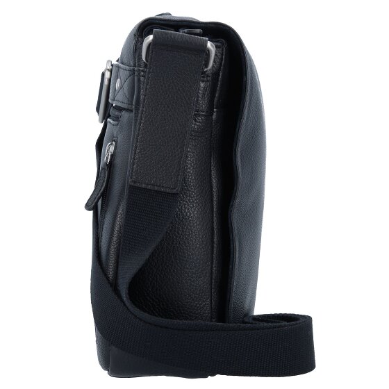 Leonhard Heyden Berlin Messenger bandolera cuero 32 cm compartimento para portátil