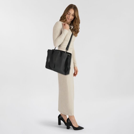 Plevier Power Bolsa de compras Piel 41 cm Compartimento para el portátil