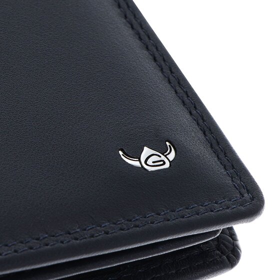 Golden Head Polo Cartera Bloqueo RFID Piel natural 9 cm