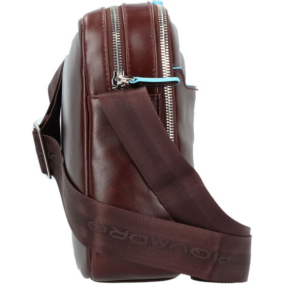 Piquadro Maletín cuadrado azul 22 cm