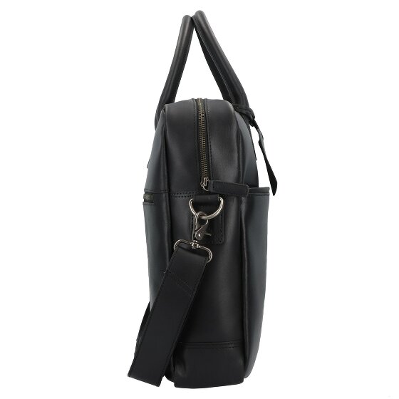 Burkely Maletín Vintage Max Piel 44 cm Compartimento para portátil