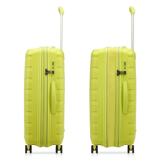 Roncato Skyline 2.0 4 ruedas Juego de maletas 3 piezas con pliegue de expansión