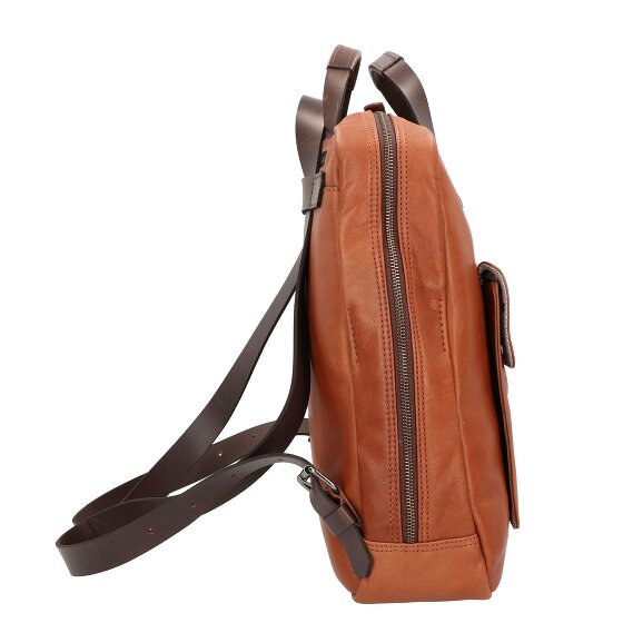Harold's Mochila Ivy Lane de cuero con compartimento para el portátil de 36 cm