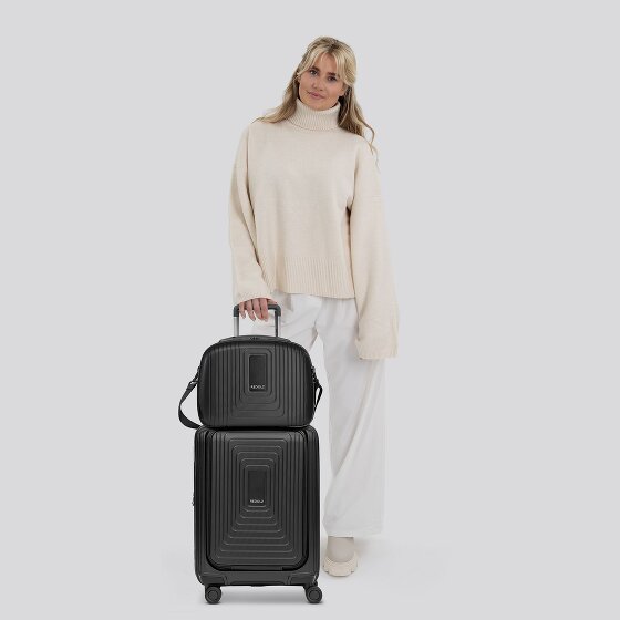 Redolz Juego de maletas Essentials 14 2 pzs. trolley de cabina con plegado extensible + neceser