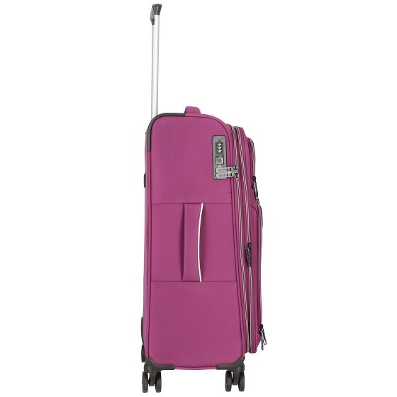 d&n Travel Line 9204 4 ruedas Carrito M 66 cm con pliegue de expansión