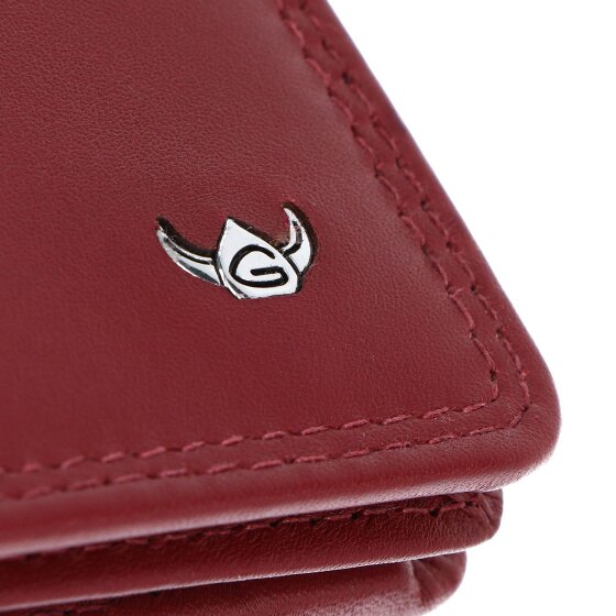 Golden Head Polo Cartera Bloqueo RFID Piel natural 11 cm