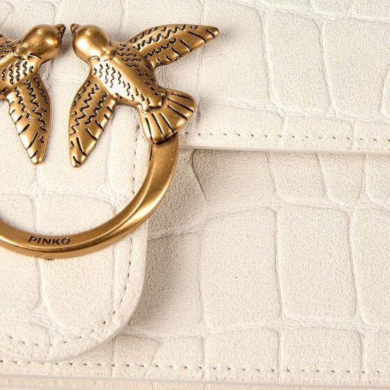 PINKO Love One Bolsa de hombro Piel 21 cm