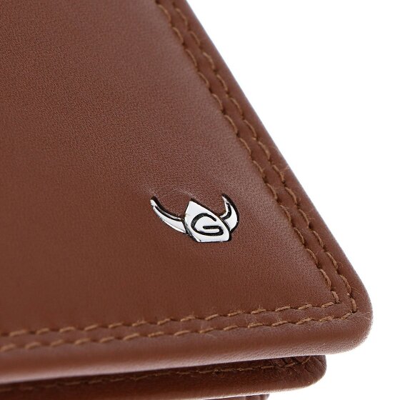 Golden Head Polo Cartera Bloqueo RFID Piel natural 10 cm