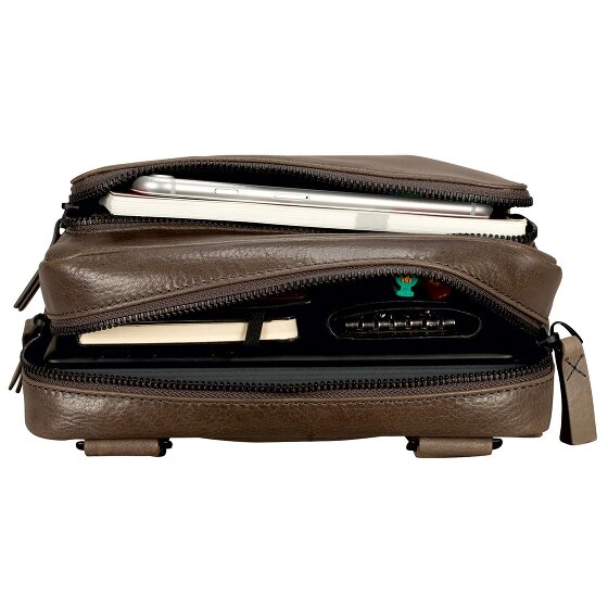 Leonhard Heyden Porto Bolsa de hombro Piel 22 cm