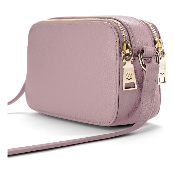 Lazarotti Bolonia Bolso bandolera cuero doble cremallera 18 cm