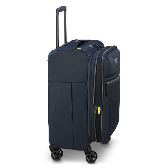 Delsey Paris Brochant 3 4 ruedas Carro de la cabina 55 cm con pliegue de expansión