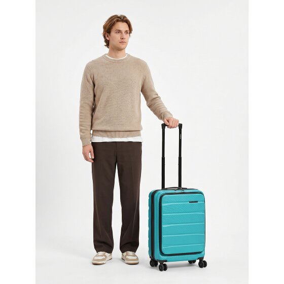Franky Munich 4.0 4 ruedas Maletas de cabina 55 cm Compartimento para el portátil Con asa expansible