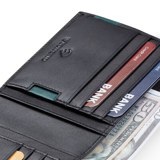 Roncato Monaco Cartera Protección RFID Piel 12 cm