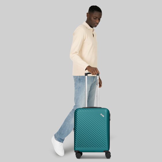 Check.In Paradise 2.0 4 ruedas Carro de la cabina S 55 cm con pliegue de expansión